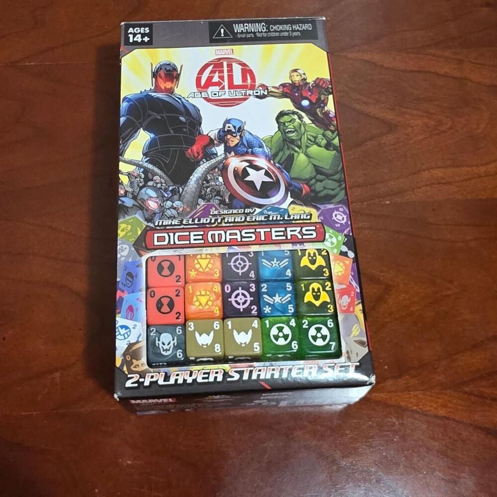 Marvel Age of Ultron Dice Masters 2-player starter set